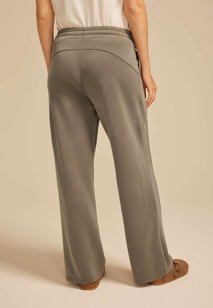 Cloud Scuba Knit Wide Leg Sweatpant - Image 2