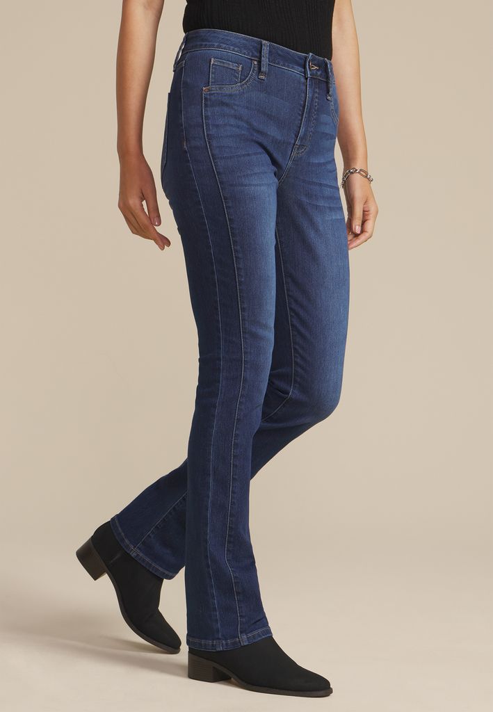 Everflex™ Dark High Rise Side Seam Slim Boot