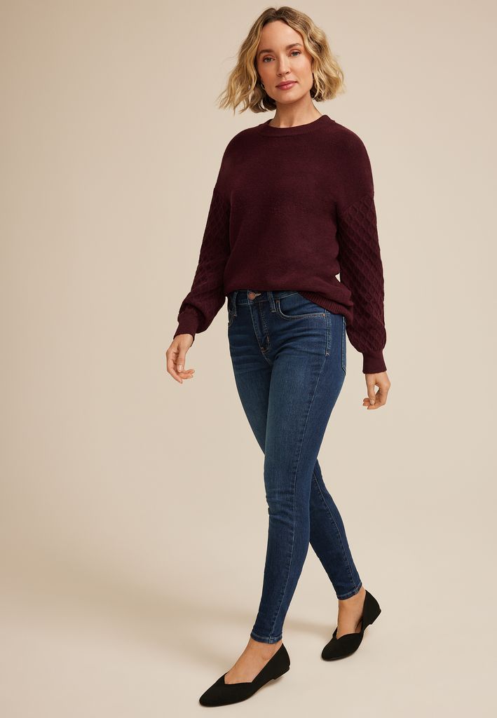Everflex™ Dark High Rise Super Skinny Jean - Image 3