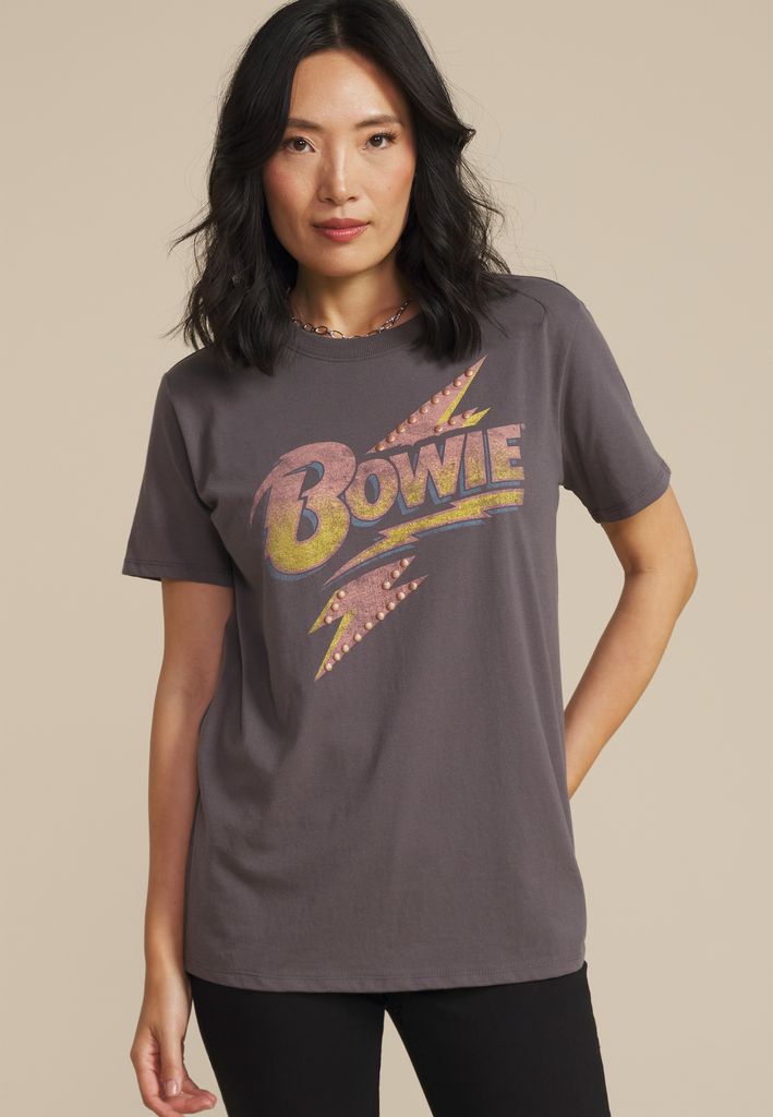 Bowie Oversized Fit Graphic Tee