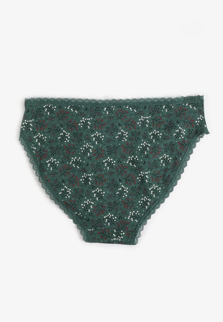 Simply Comfy Festive Printed Bikini Panty - Image 2