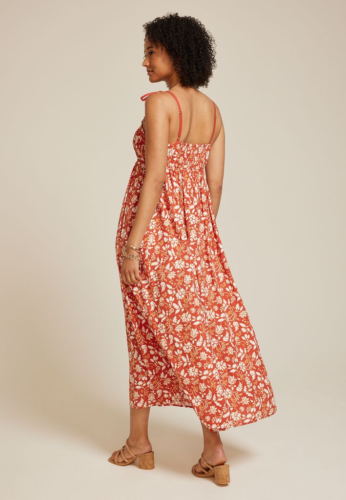 Band Of The Free Sweetheart Neck Midi Dress - Image 2