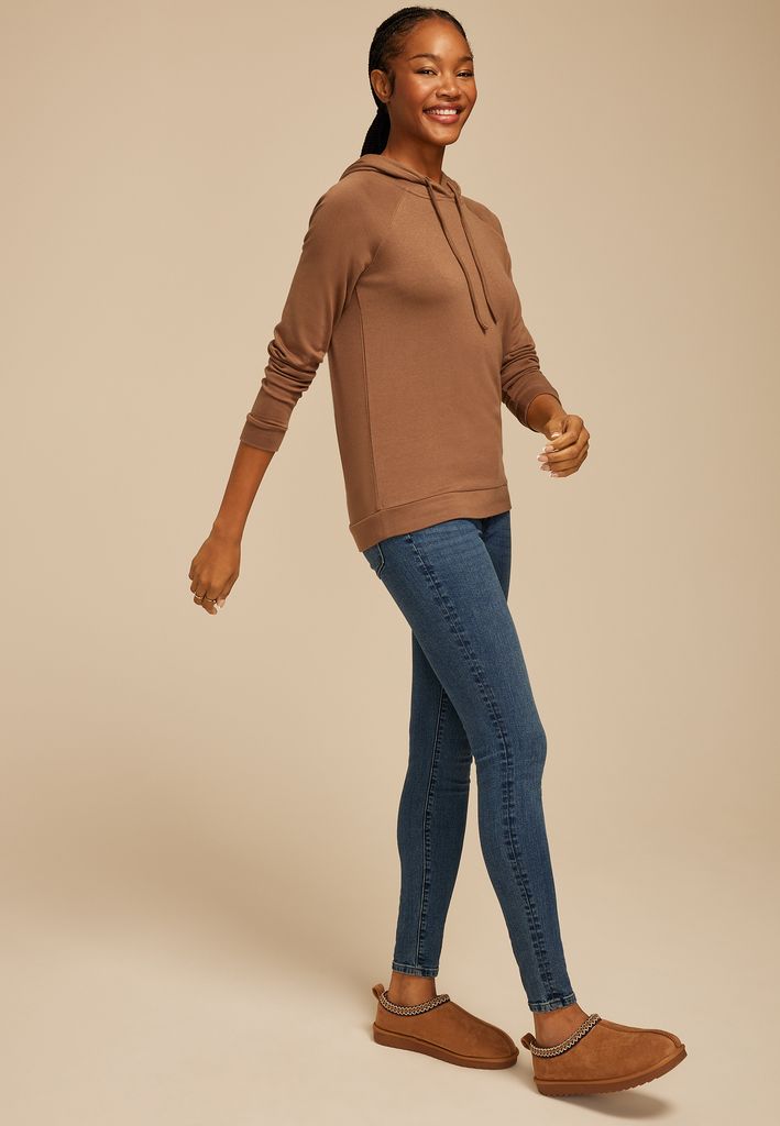 Brushed Solid Hoodie