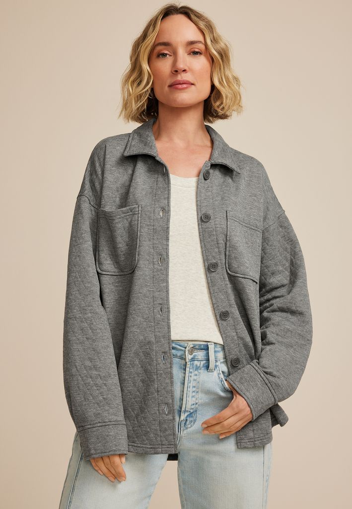 Quilted Shacket - Image 3