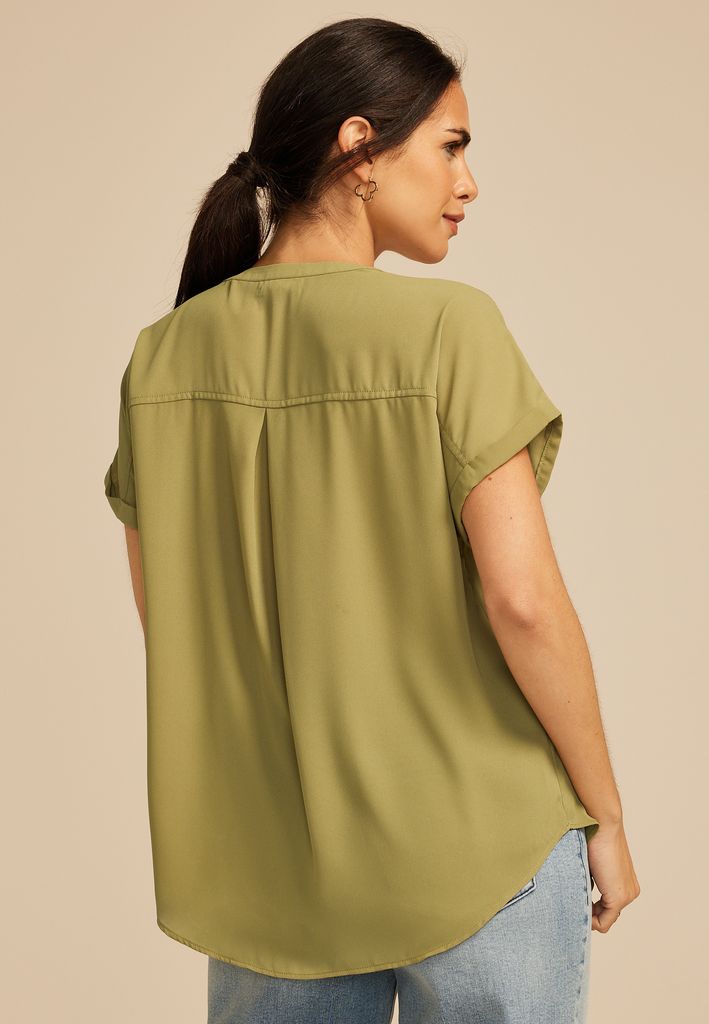 Geneva Short Sleeve Blouse - Image 2