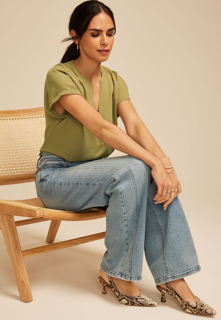 Geneva Short Sleeve Blouse - Image 3