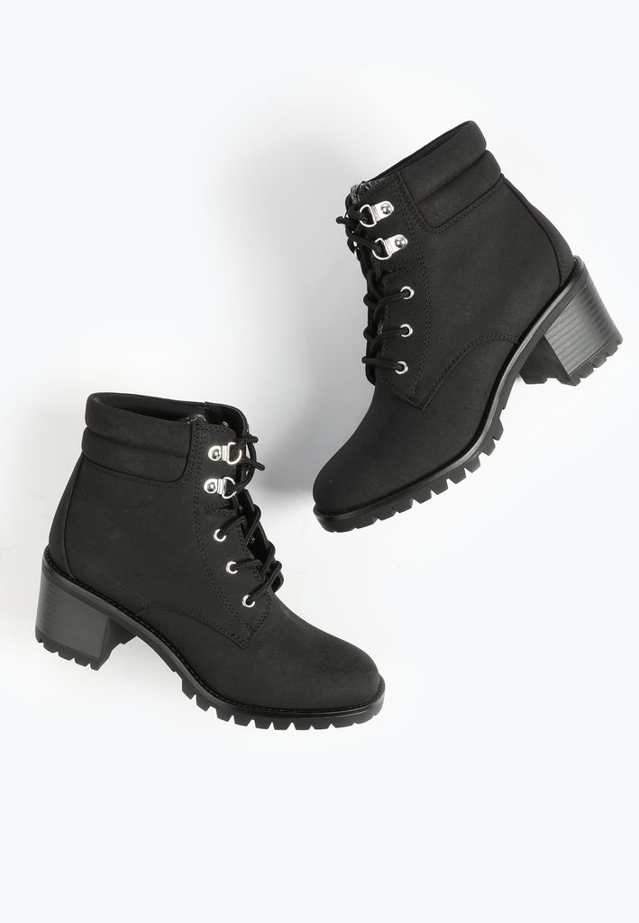 SuperCush Brittany Block Heel Hiker Boot - Image 2