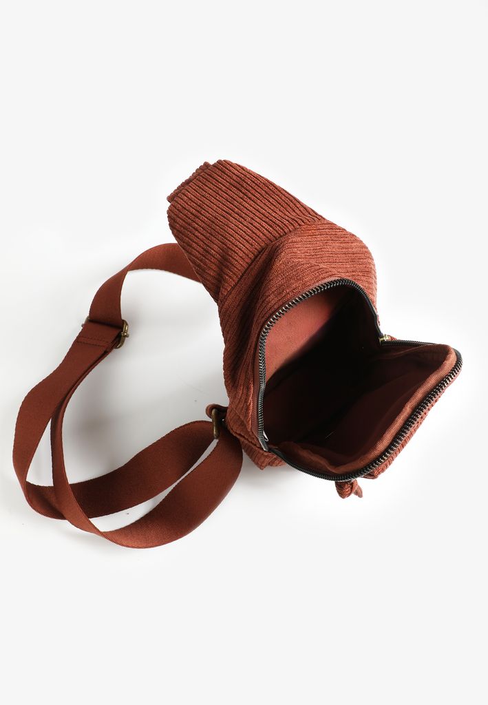 Corduroy Sling Bag - Image 3
