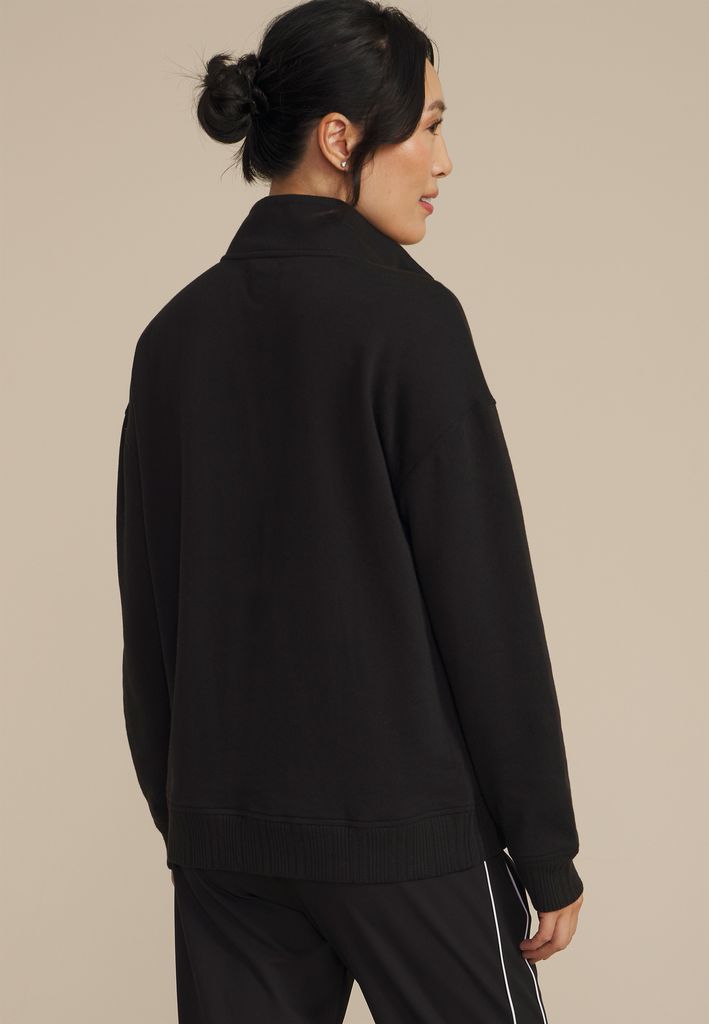 Variegated Half Zip Sweatshirt - Image 2