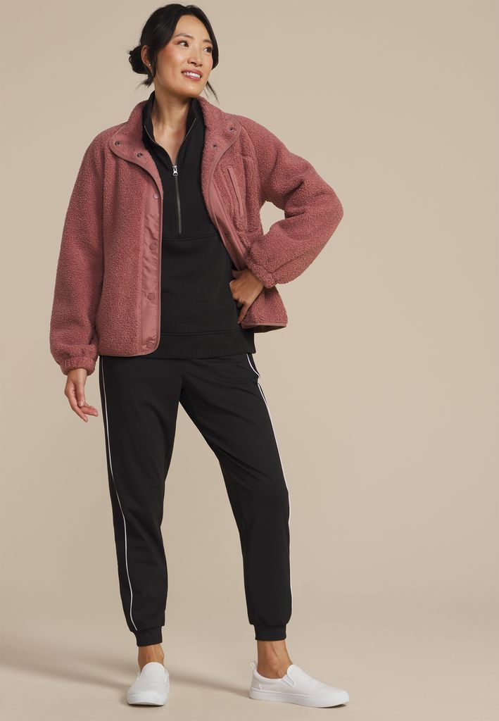 Variegated Half Zip Sweatshirt - Image 3