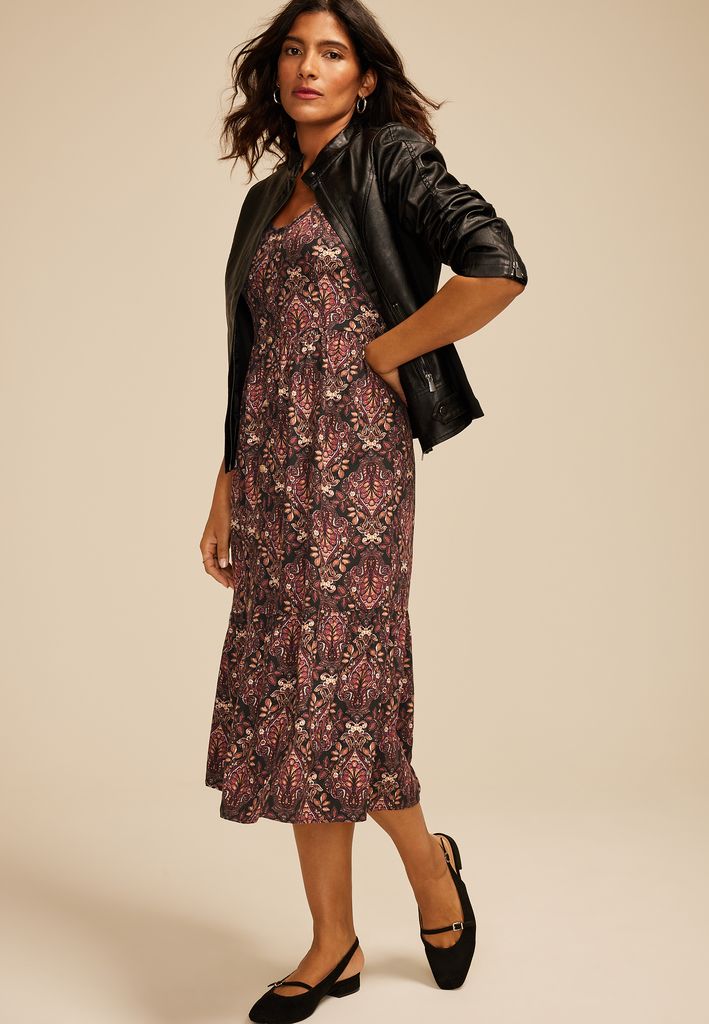 Bare Sweetheart Button Front Midi Dress - Image 3