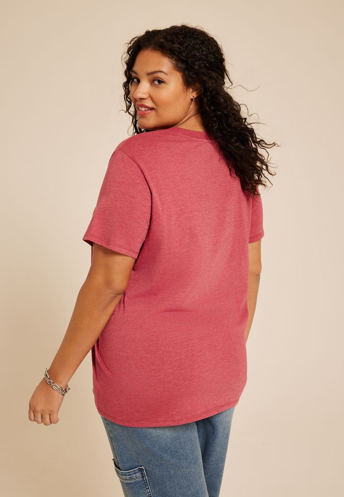 Plus Size Adventure Oversized Fit Graphic Tee - Image 2