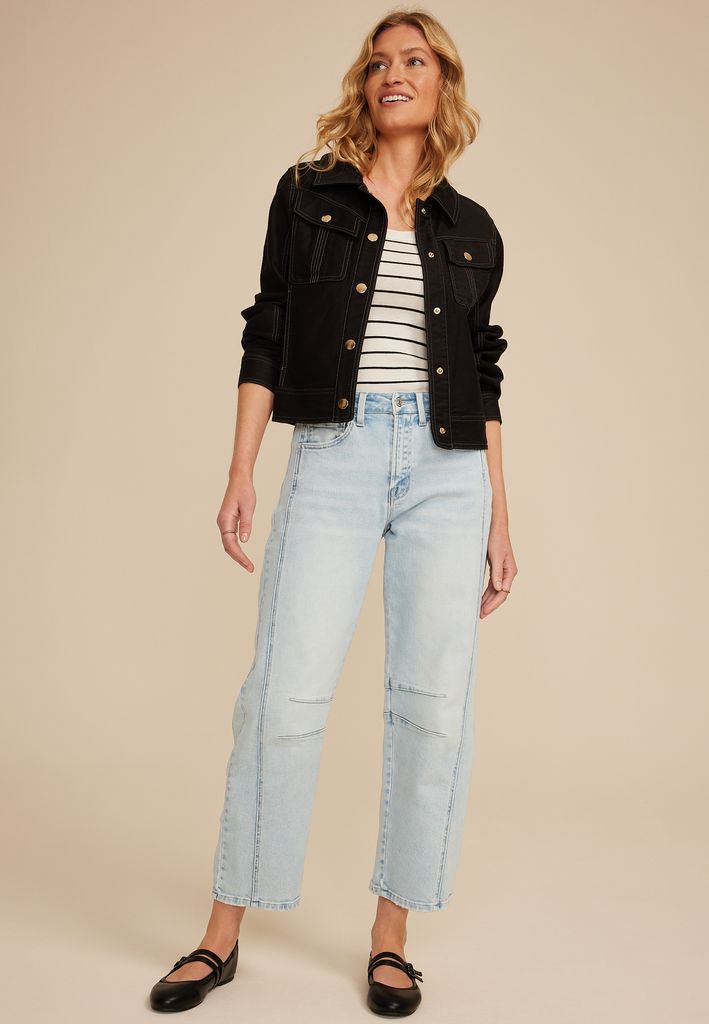 Flying Monkey™ High Rise Barrel Jean - Image 3