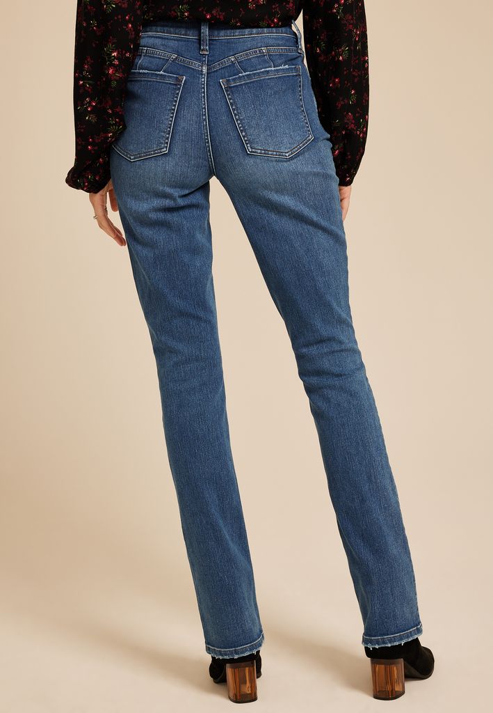Everflex™ High Rise Back Dart Slim Boot Jean - Image 2