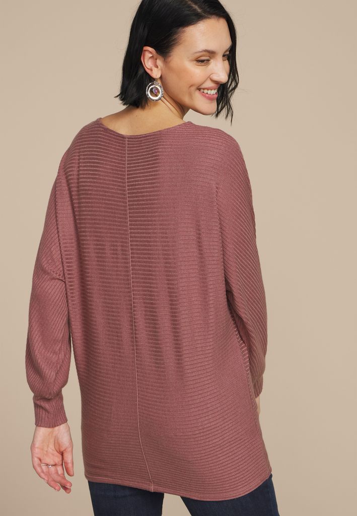 24/7 Dakota Horizontal Ribbed Dolman - Image 2