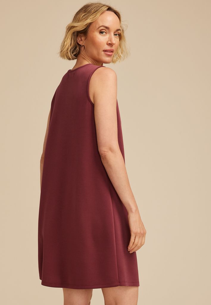 Cloud Scuba Knit Tank Mini Dress - Image 2