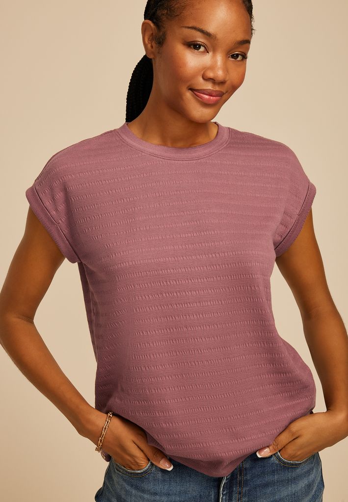 24/7 Textured Clara Tee - Image 3