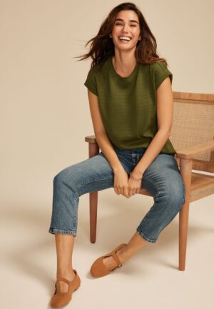 24/7 Textured Clara Tee