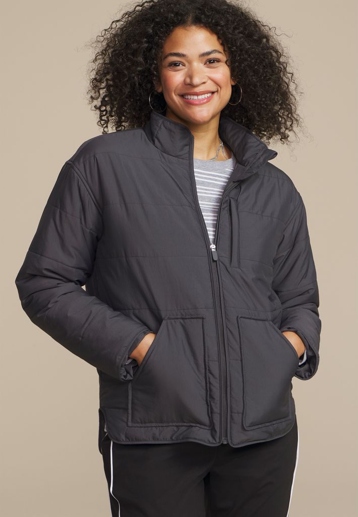 Quilted Patch Pocket Jacket