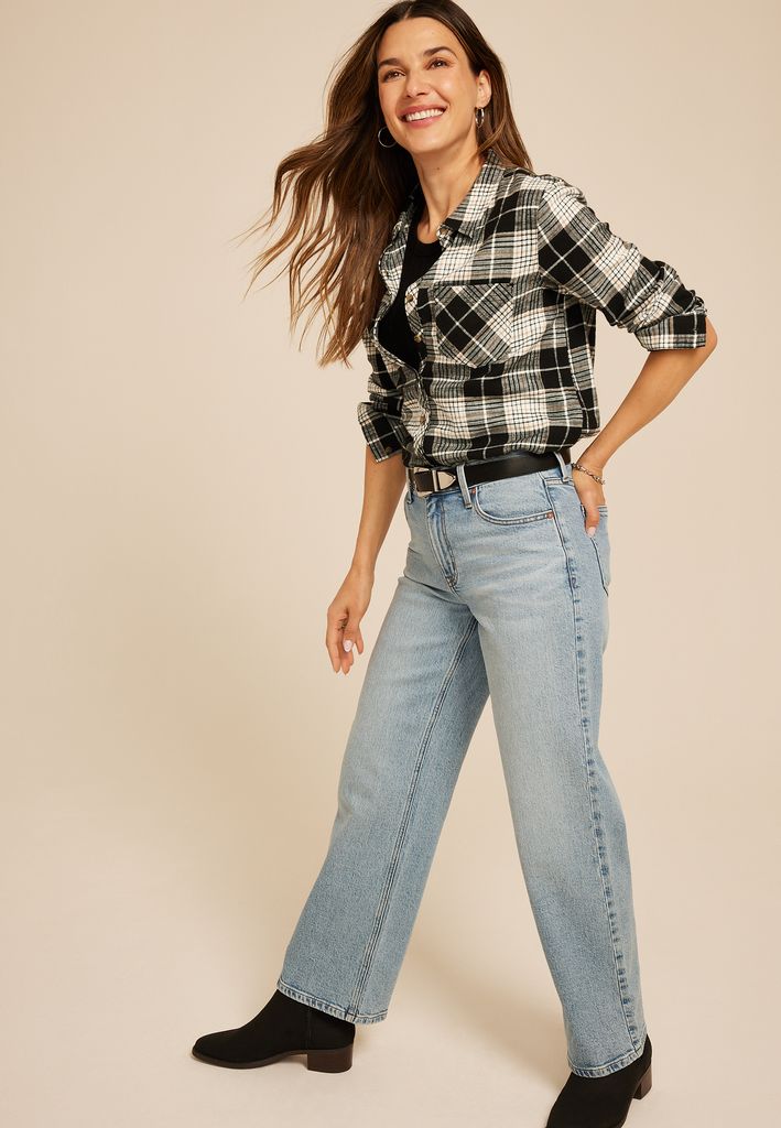 Cabin Plaid Classic Button Up Shirt - Image 3