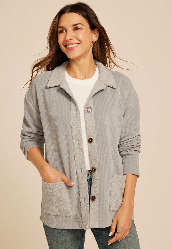 Cozy Textured Shacket