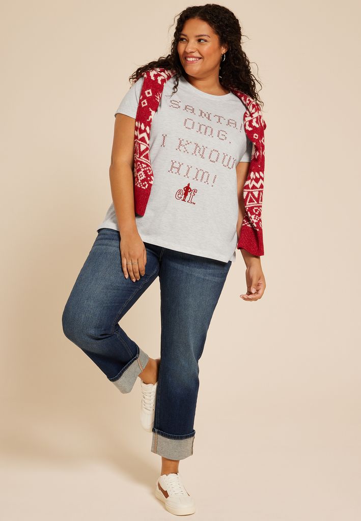 Plus Size ELF Classic Fit Graphic Tee - Image 3