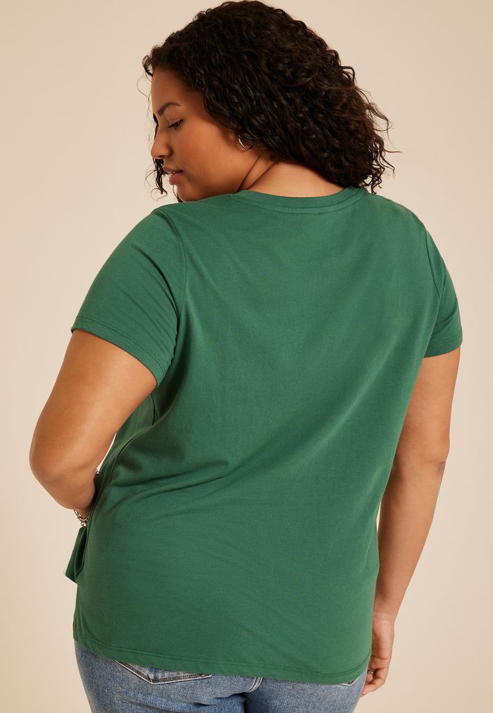 Plus Size Grinch Classic Fit Graphic Tee - Image 2