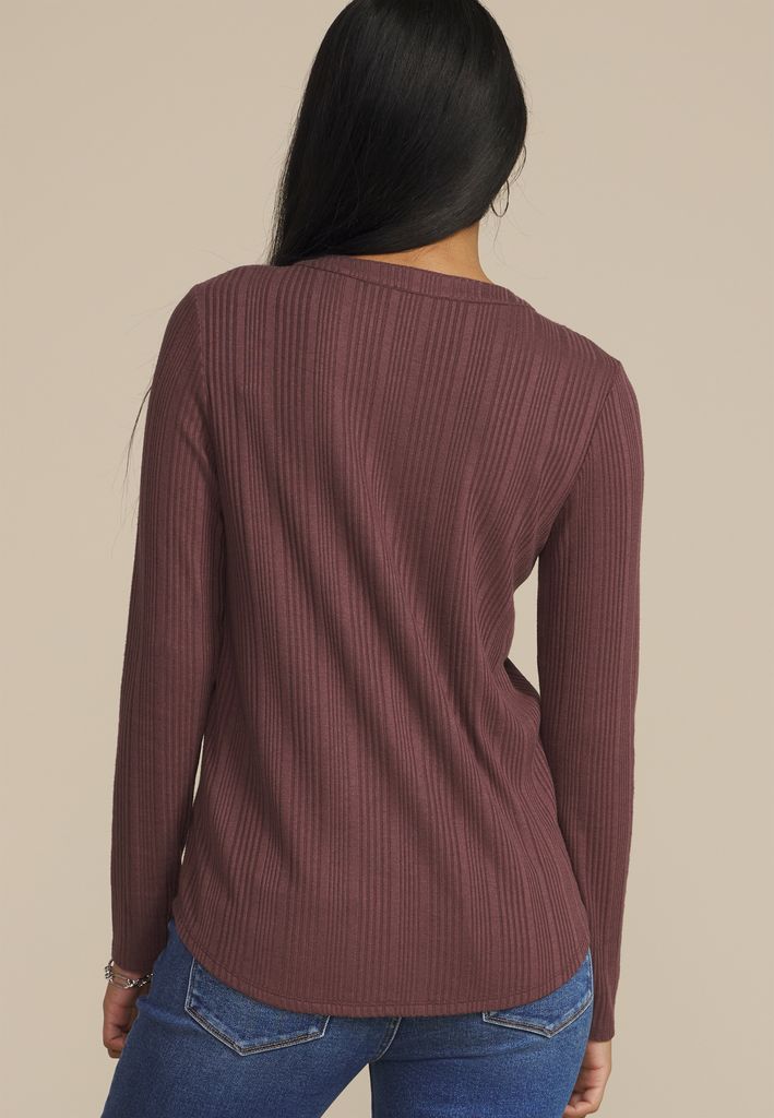 Variegated Lace Up Top - Image 2