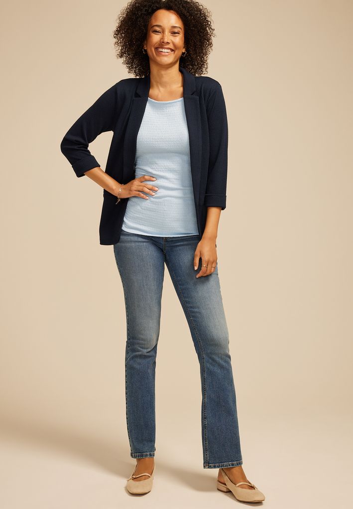 Textured Side Shirred Tank Top - Image 3