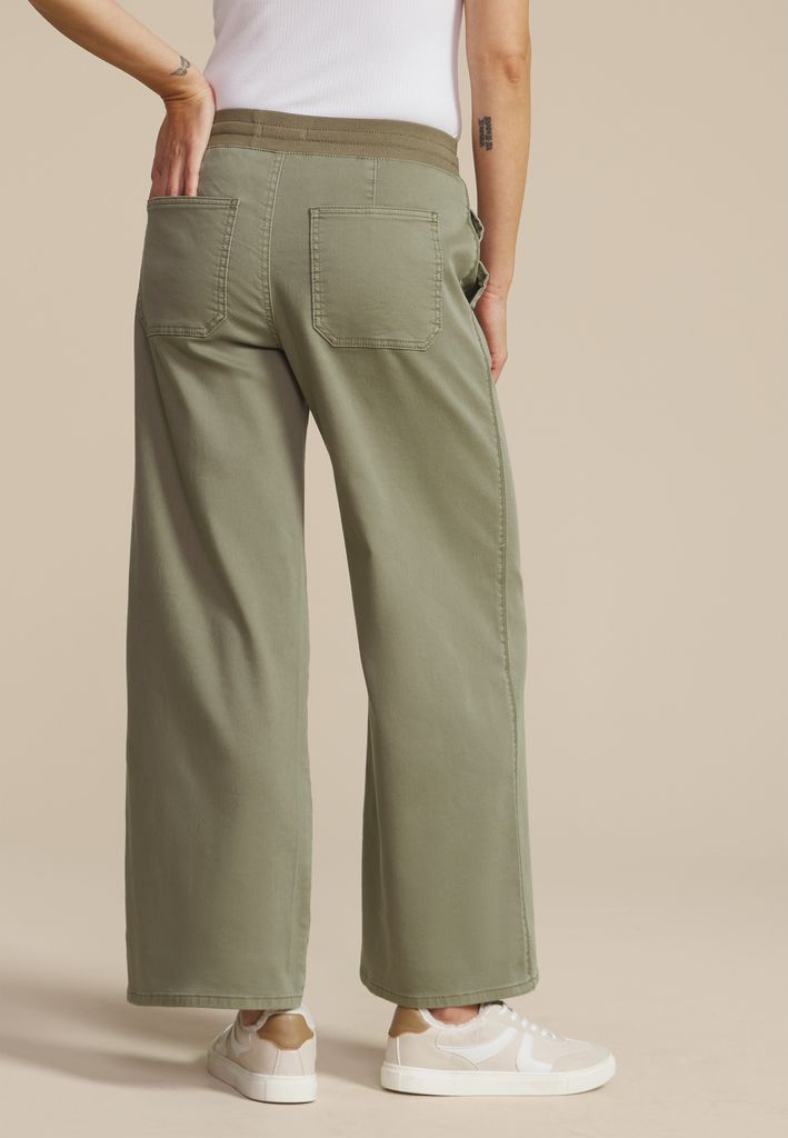 High Rise Pull On Wide Leg Pant - Image 2
