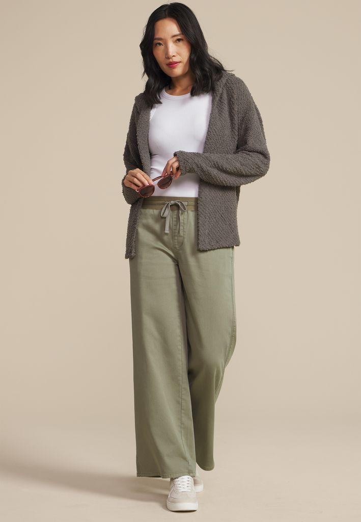 High Rise Pull On Wide Leg Pant - Image 3