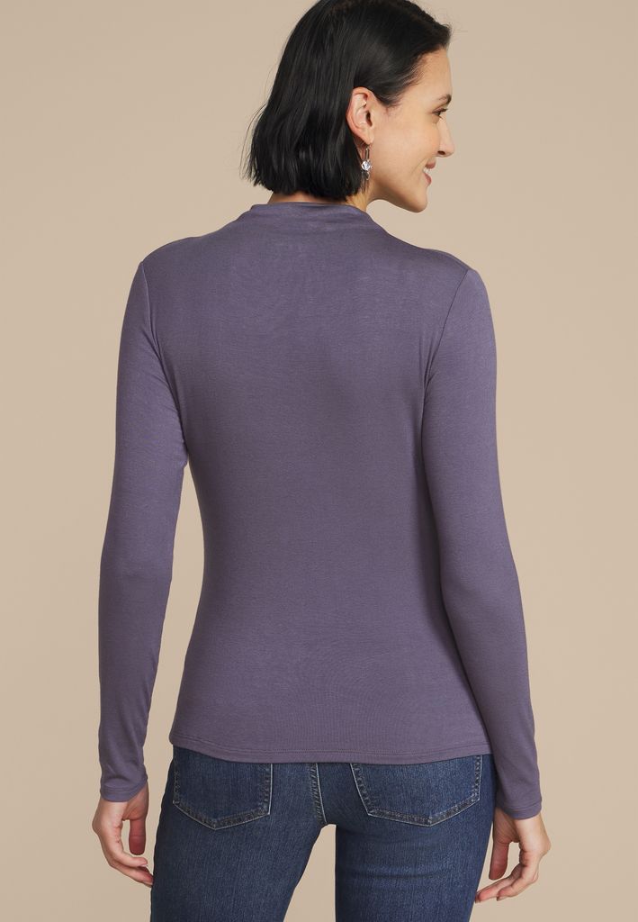 24/7 Mock Neck Long Sleeve Tee - Image 2