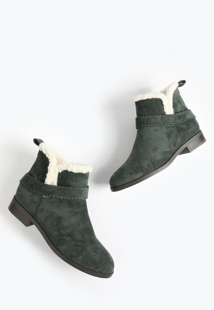 SuperCush Lauren Slip On Sherpa Boot - Image 2
