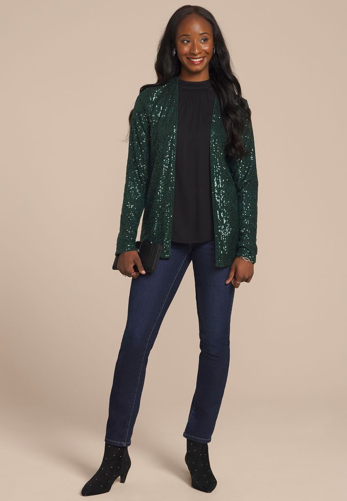 Studio Y Sequin Cardigan - Image 3