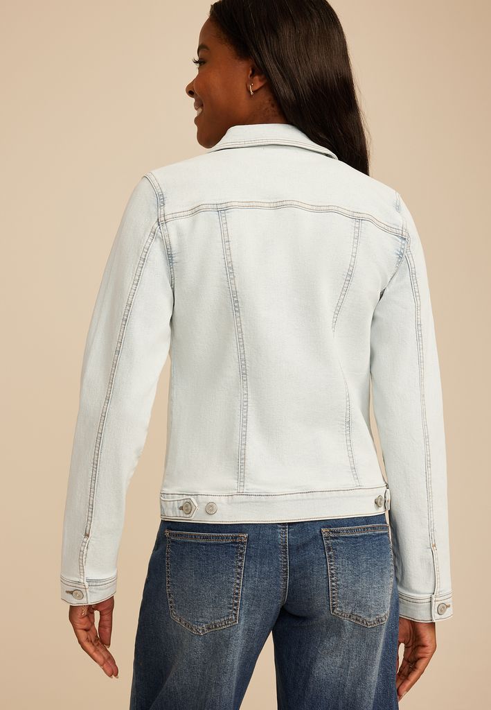 Light Wash Denim Jacket - Image 2