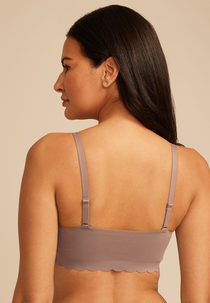 Invisibliss Scalloped Hem Bralette - Image 2