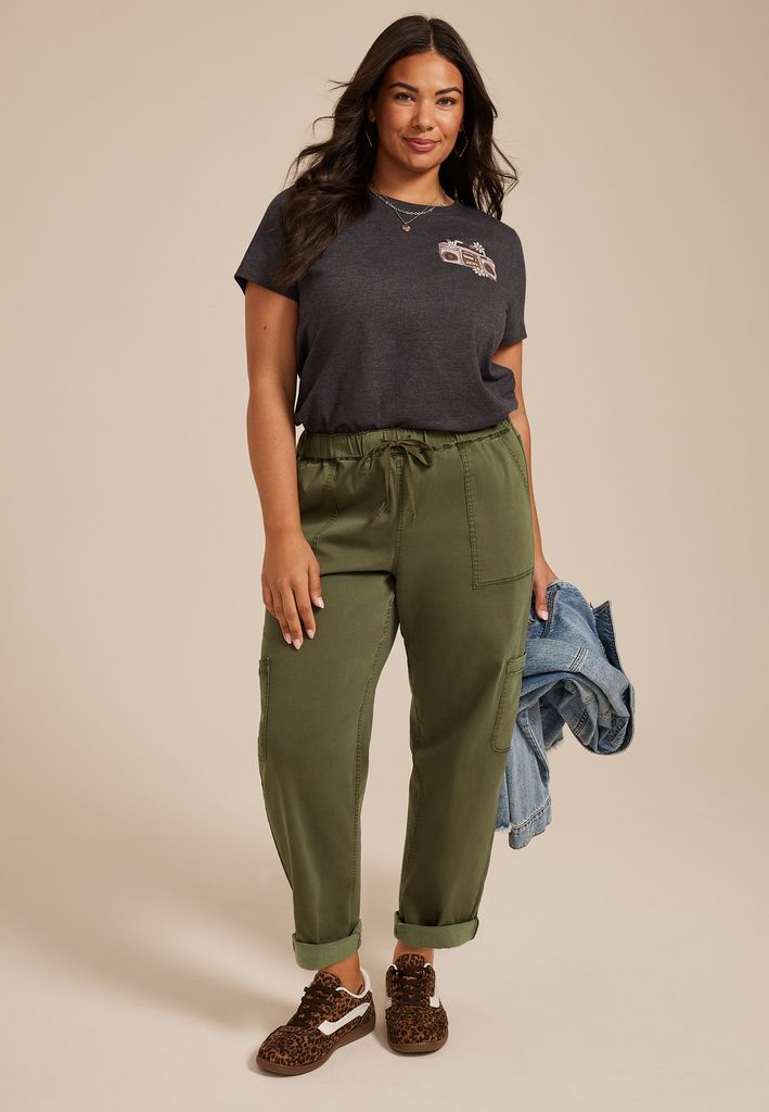 Plus Size Weekender Straight Leg Cargo Pant - Image 3