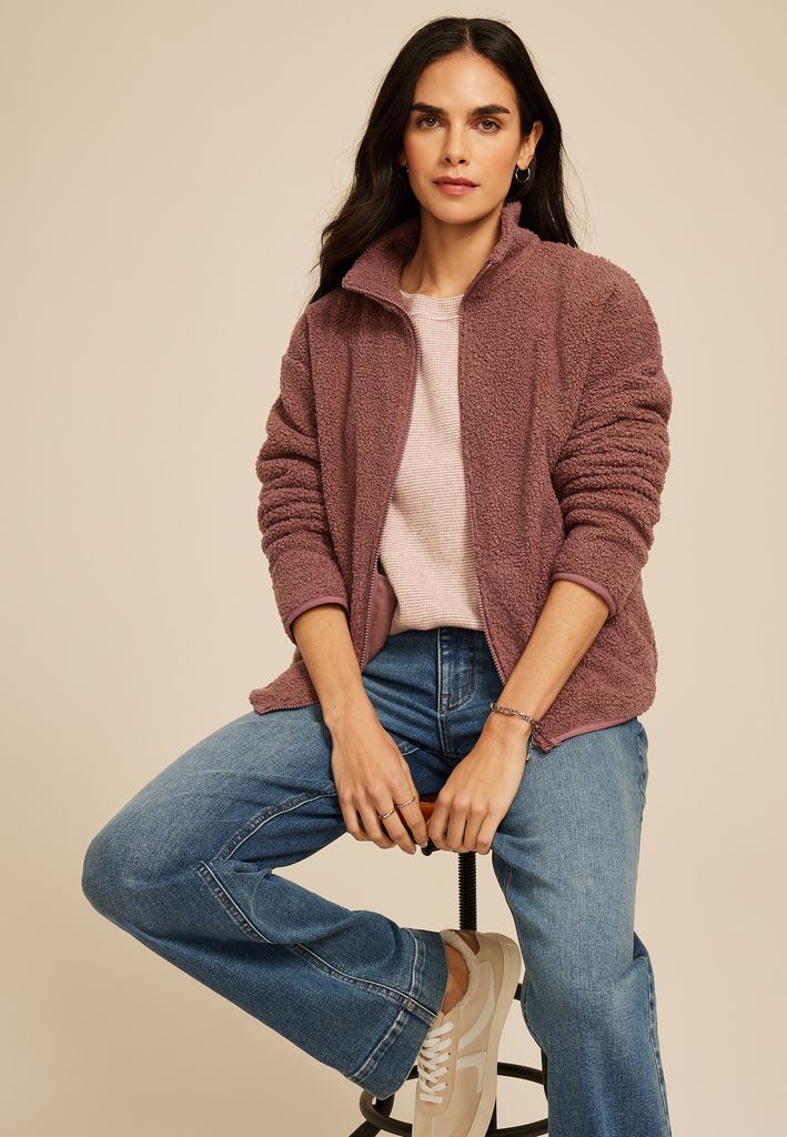 Curly Sherpa Jacket - Image 3