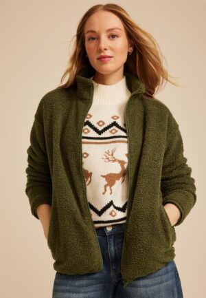 Curly Sherpa Jacket