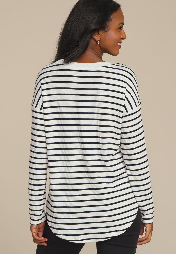 24/7 Berkley Striped Long Sleeve Tee - Image 2