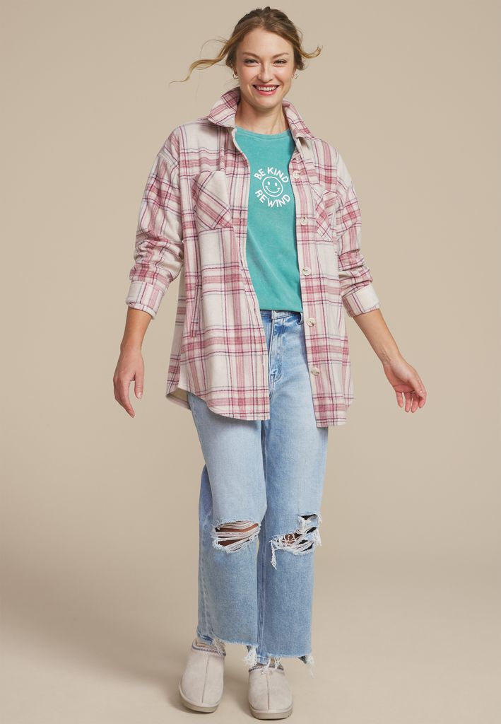 Be Kind Rewind Relaxed Graphic Tee - Image 3