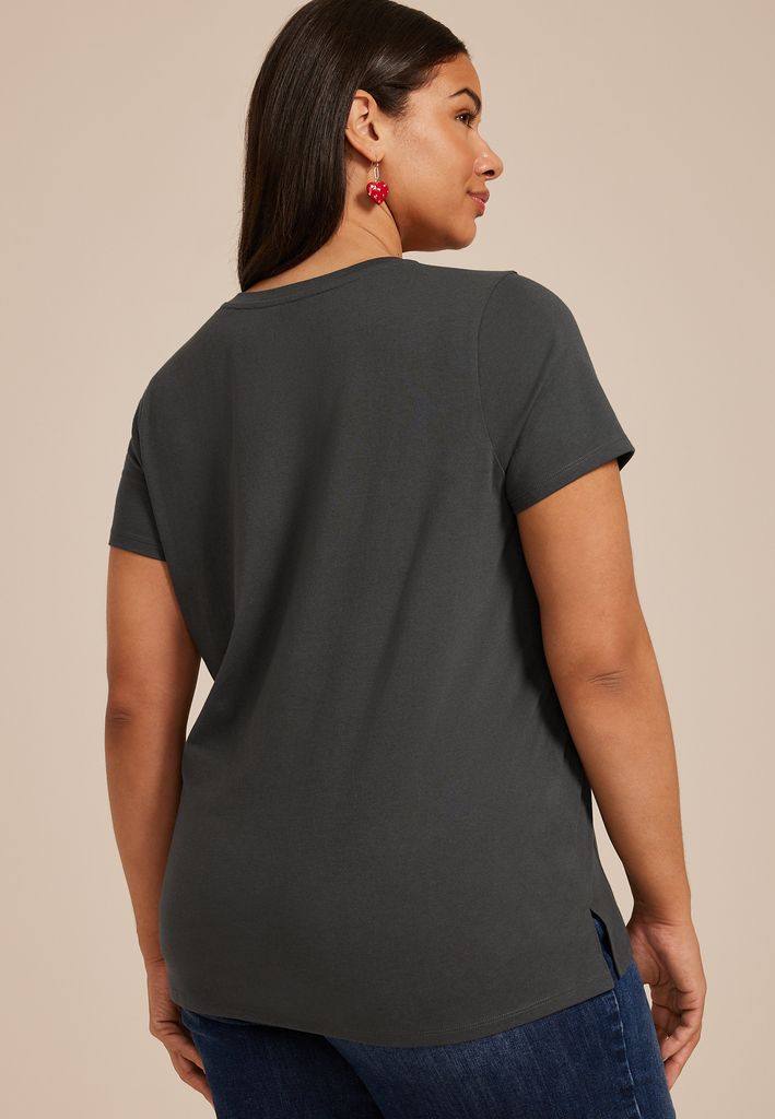 Plus Size All You Need Is Love And A Dog Classic Fit Graphic Tee - Image 2