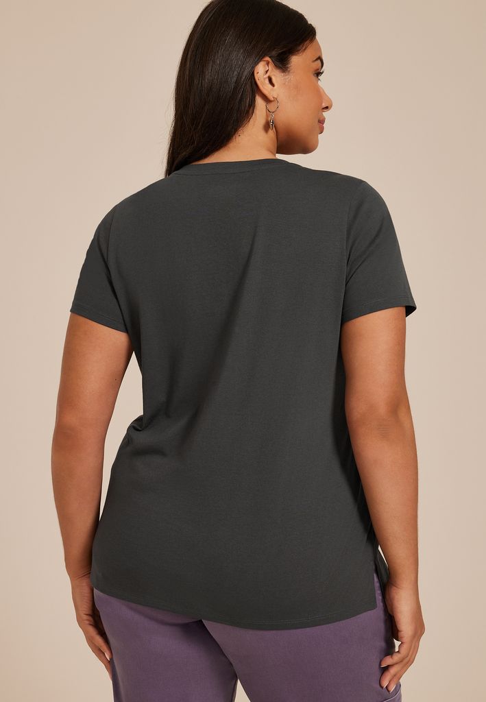 Plus Size All You Need Is Love And A Cat Classic Fit Graphic Tee - Image 2