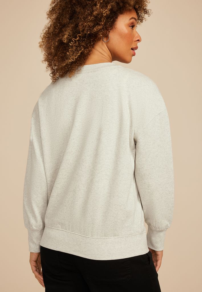 Animal Heart Relaxed Fit Sweatshirt - Image 2