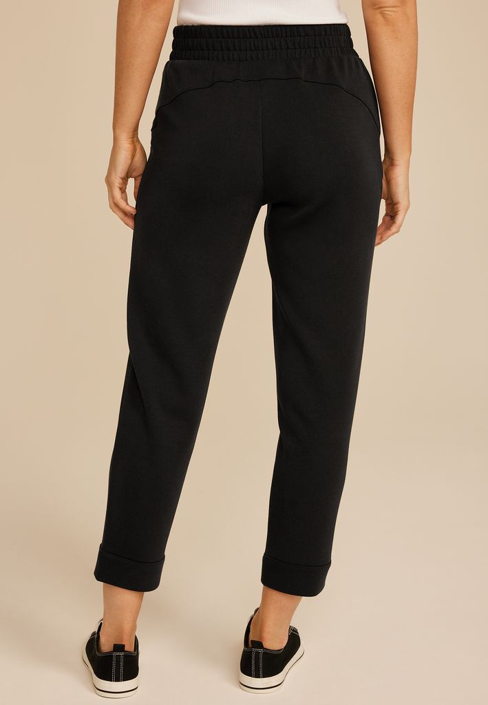 Cloud Scuba Knit High Rise Tapered Pant - Image 2