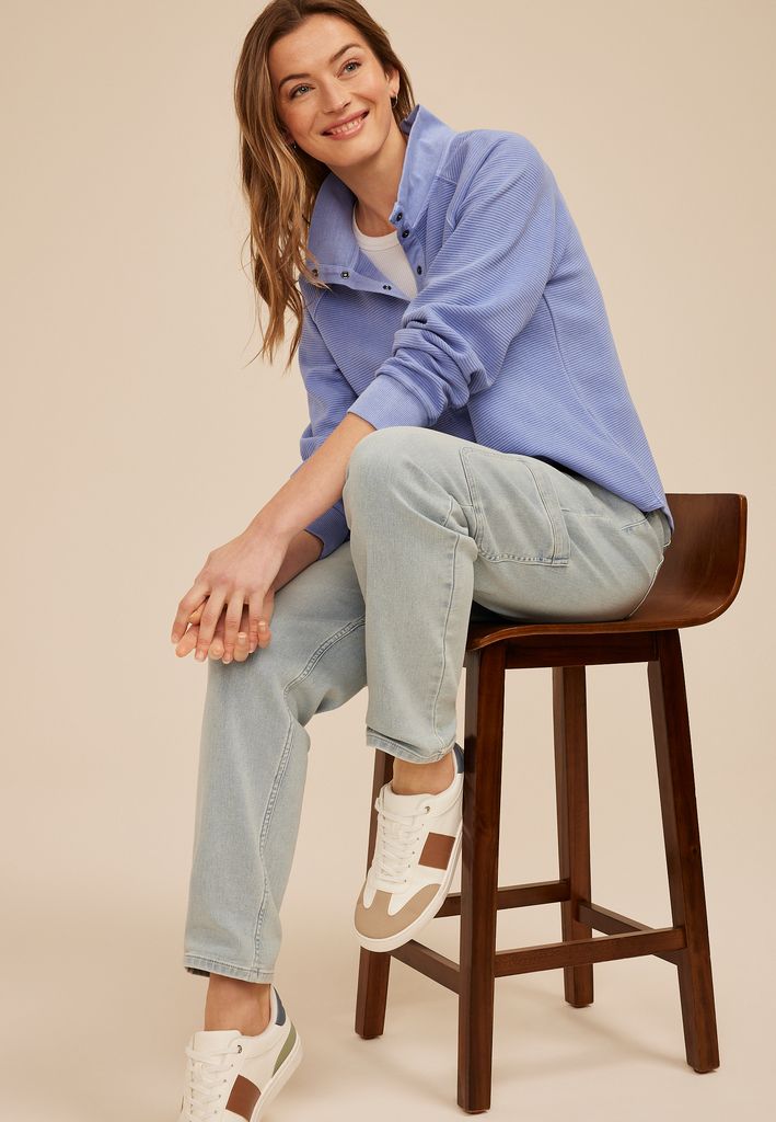 Ottoman Snap Button Sweatshirt - Image 3