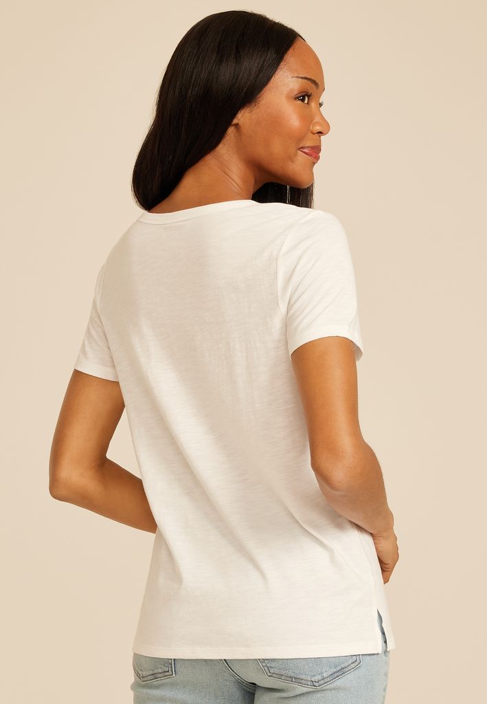 24/7 Dawson V Neck Tee - Image 2