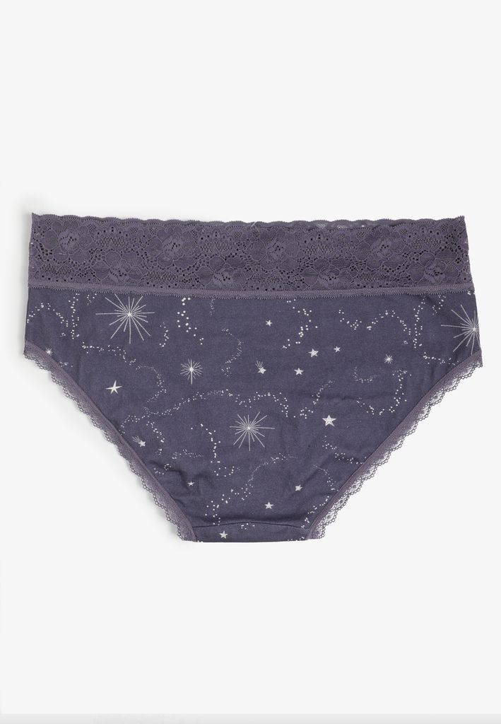 Simply Comfy Cotton Celestial Hipster Panty - Image 2
