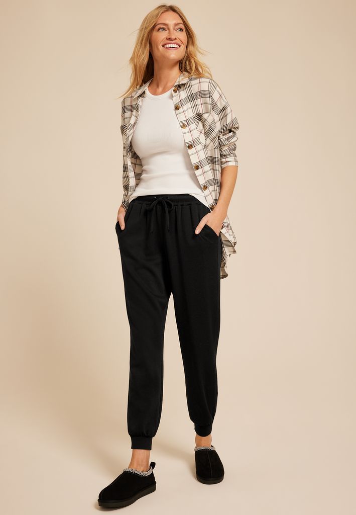 Cloud Scuba Knit High Rise Jogger
