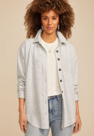 Knit Boyfriend Shacket